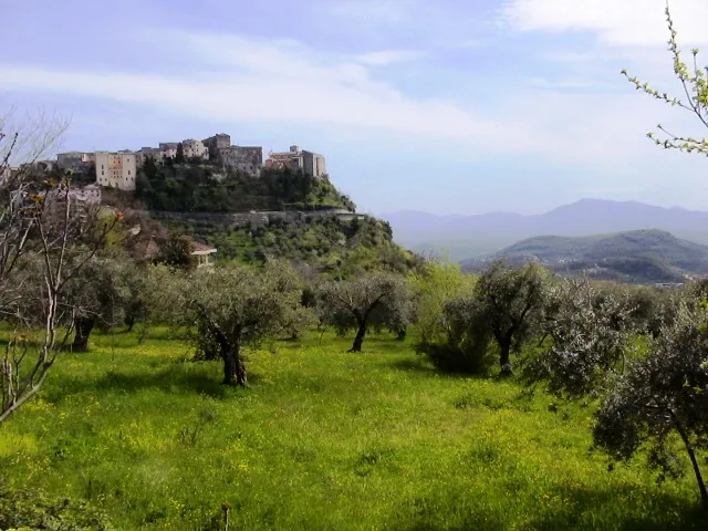 Panorama delle colline di Veroli